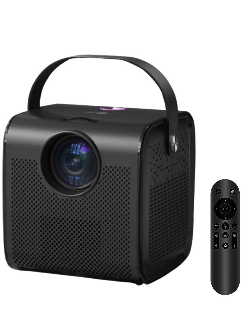 lecoo - P1 Smart Projector - Resolution: 1280 x 720p  - Bluetooth 5.0 -  Speaker: 4Q 5W x 2 - Projection size: 30-120 inches - Realistic ratios: 16:9, 4:3 - Image 1