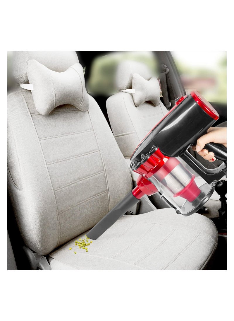 SINCHER - SCV06 Vacuum Cleaner Corded with 17KPa Handheld Vacuum Powerful Suction, Adjustable Lightweight 3 in 1 Stick Vacuum with HEPA Filter for Hard Floor - Image 1