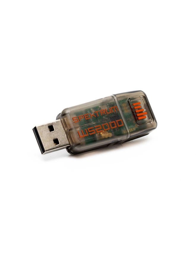 SPEKTRUM Ws2000 Wireless USB RC Flight Simulator Dongle, SPMWS2000, Black - Image 1