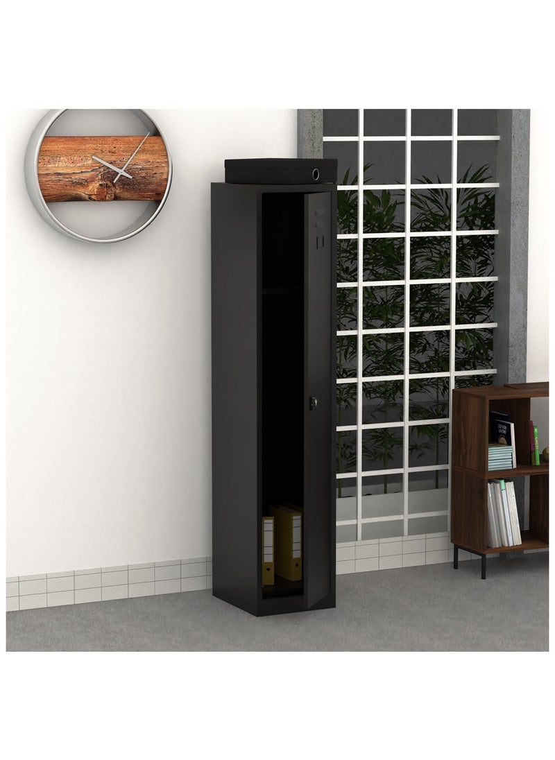 Mahmayi Mahmayi Godrej OEM Single Door Steel Locker Black  - Image 1
