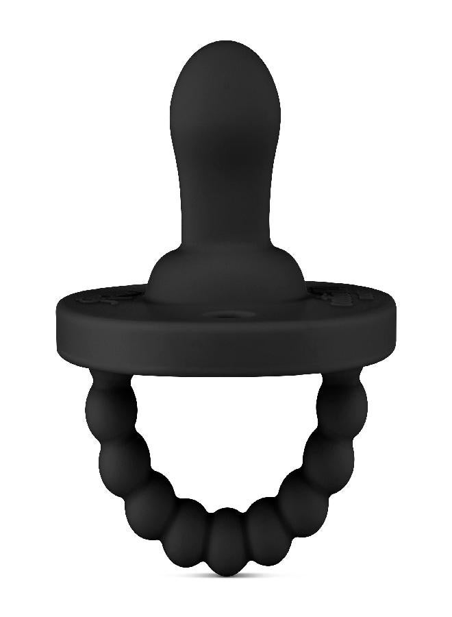 Ryan & Rose Ryan & Rose Cutie PAT Pacifier Teether (Flat, Black) - Image 5