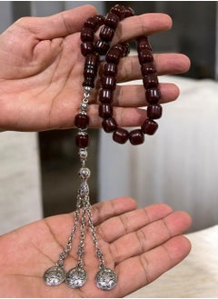 Personal Touch German Faturan Bakelite Prayer Beads For Men 33 Beads 10.5mm x 10mm  - Image 1