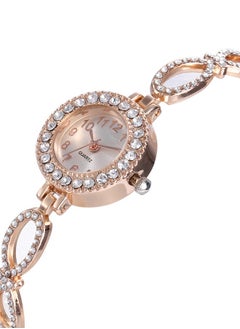 SKMEI Analog Alloy Round Waterproof Wrist Watch  SW100401  - Image 2
