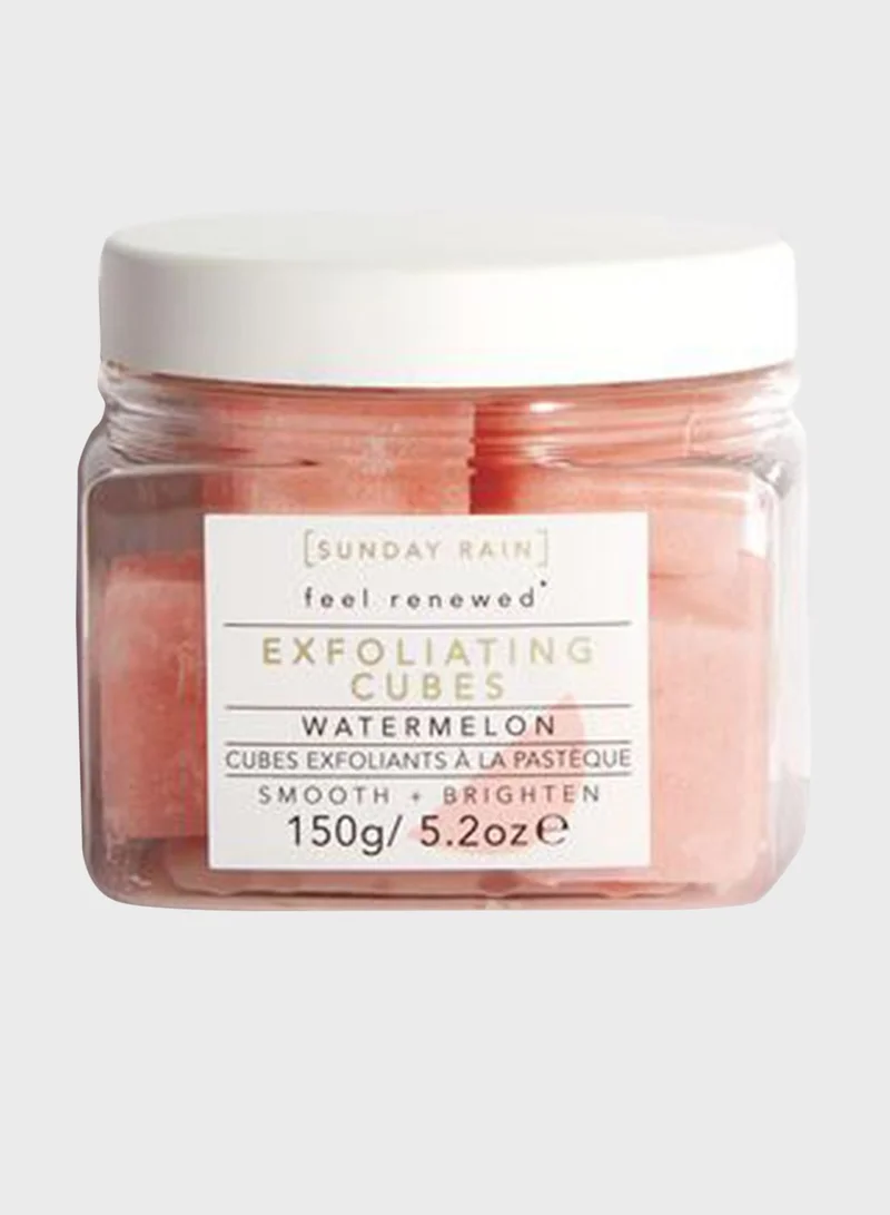 Sunday Rain Exfoliating Cubes Watermelon