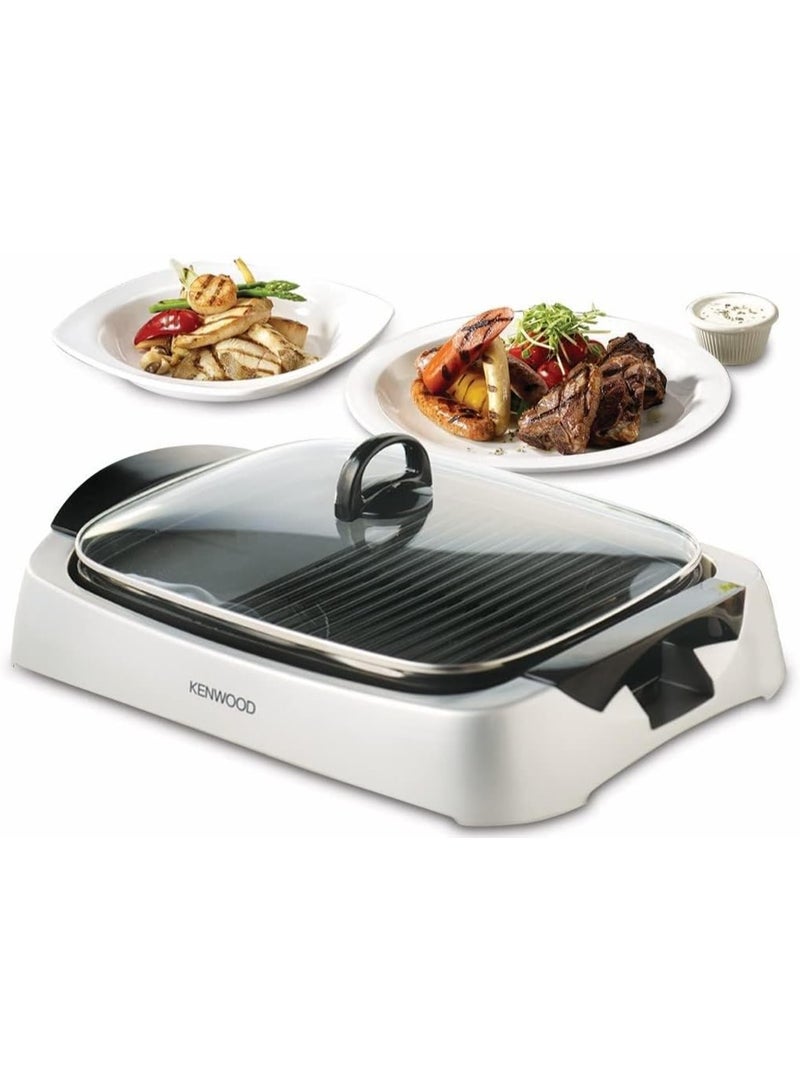 Kenwood HG266 Electric Grill – 1700W – Black × Silver - Image 3
