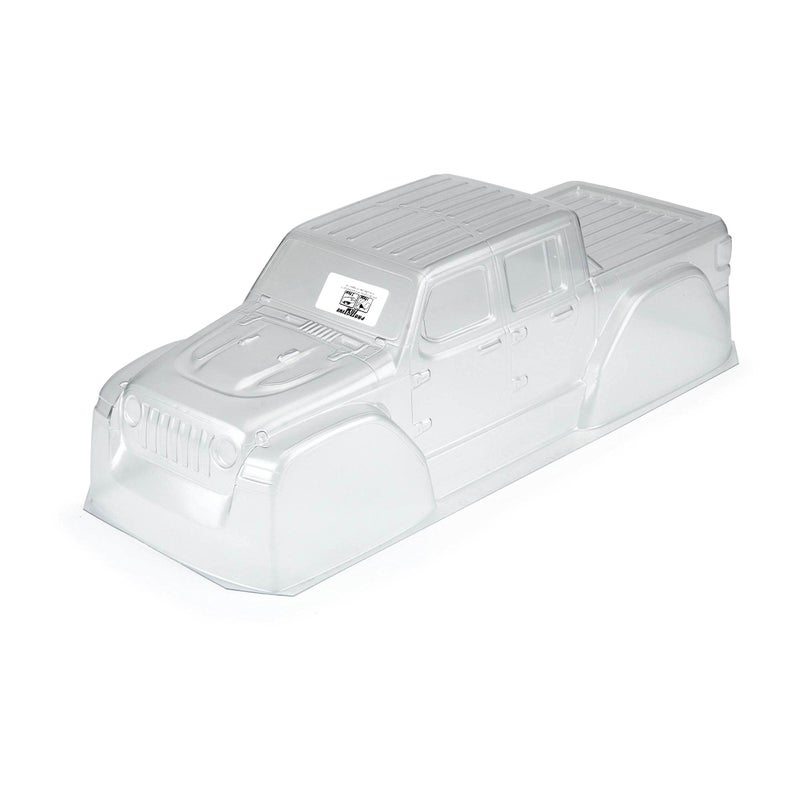 Pro-line Racing Pro-line Racing Jeep Gladiator Rubicon Clear Body SC and 18 MT PRO354200 Car/Truck Bodies Wings & Decals  - Image 2