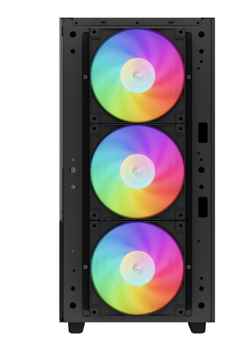 DEEPCOOL - CH560 DIGITAL ARGB Mid-Tower ATX Gaming Case - Black - Image 1