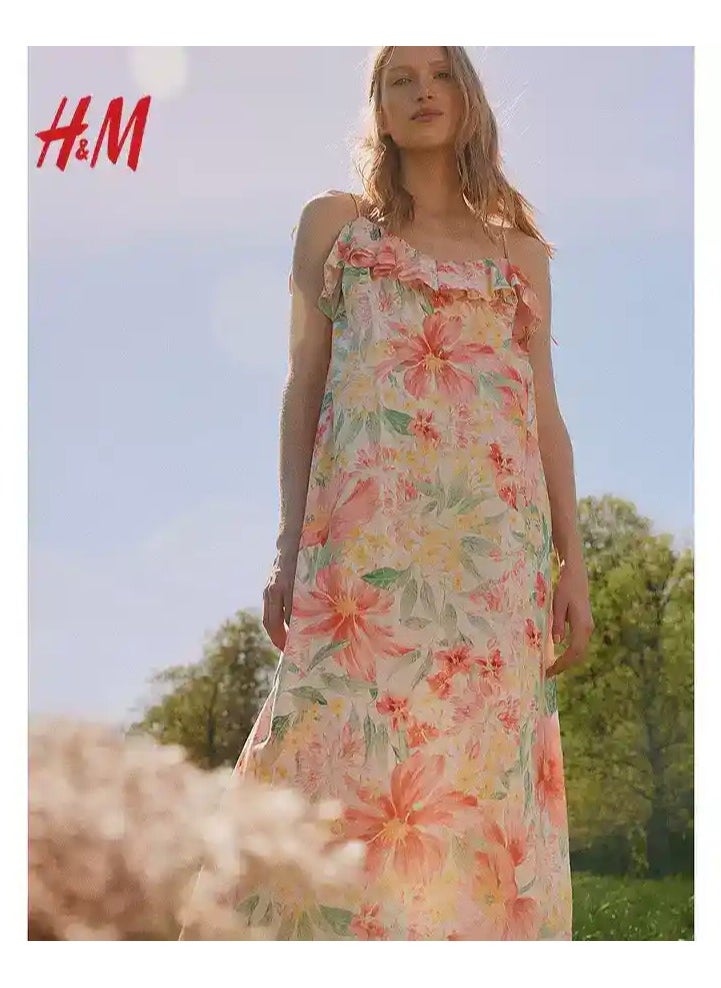 H and M - HM Women's New Loose Lightweight Comfortable And Fashionable Dress - Image 1
