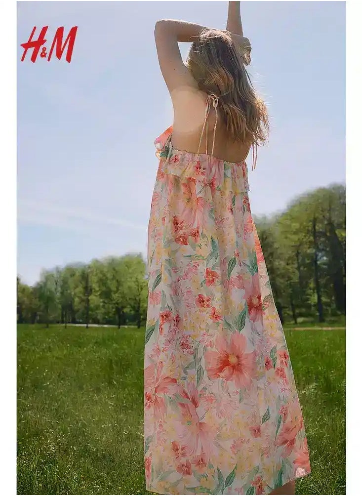 H and M - HM Women's New Loose Lightweight Comfortable And Fashionable Dress - Image 1