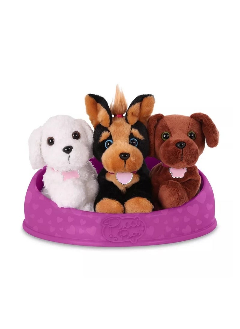 Pucci Pups Adopt-A-Pucci Pup Pink Bed Stuffed Animal - ST8383Z  - Image 3