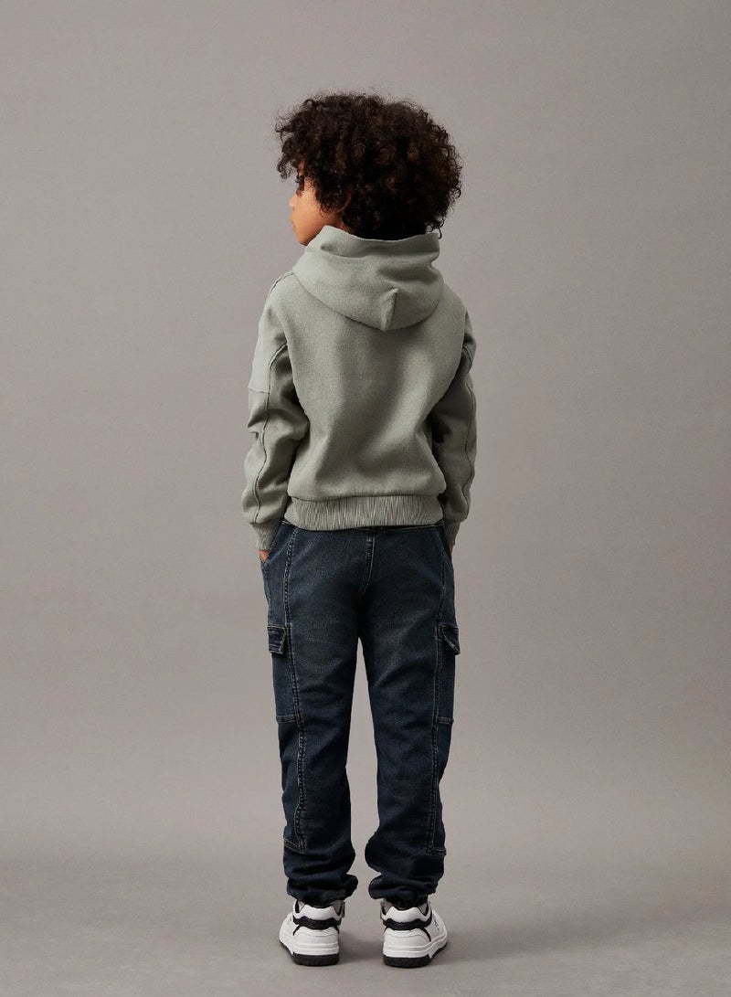 كالفن كلاين جينز بنطال رياضي كارجو من الجينز - Image 2