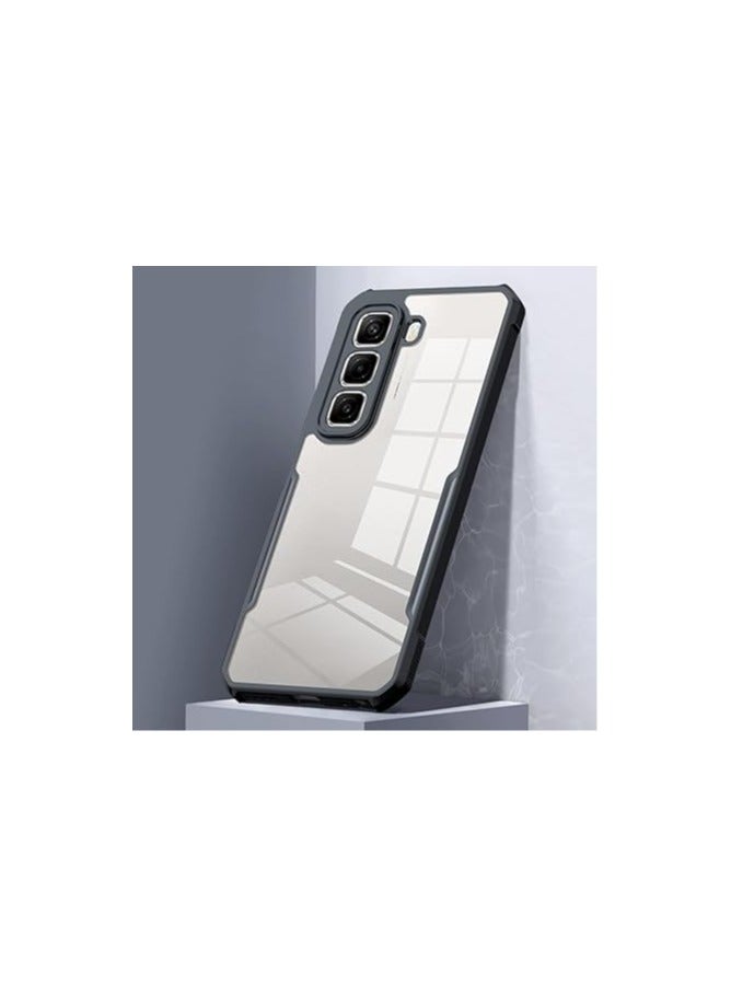 Clear Case Compatible with Infinix Hot 50 4G Case 【Airbag Protection】 Transparent Back Cover Camera Lens Protection PC u0026 TPU Shockproof Protective Cover - Image 3