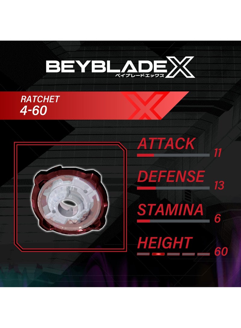 BEYBLADE BURST Beyblade X Launcher Scythe Incendio 4-60T | Right Spinning Balance Type Top & Launcher | Takara Tomy-designed Beyblade X | Gift for Beyblade Lovers and Kids - Image 5