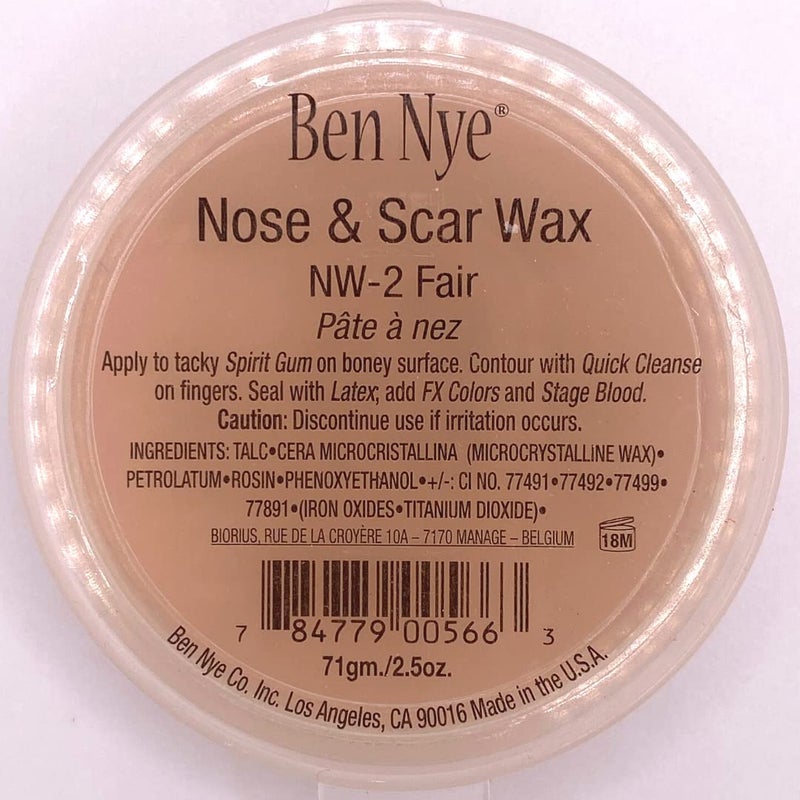 Ben Nye Nose and Scar Wax Fair 1 Ounce - Image 3