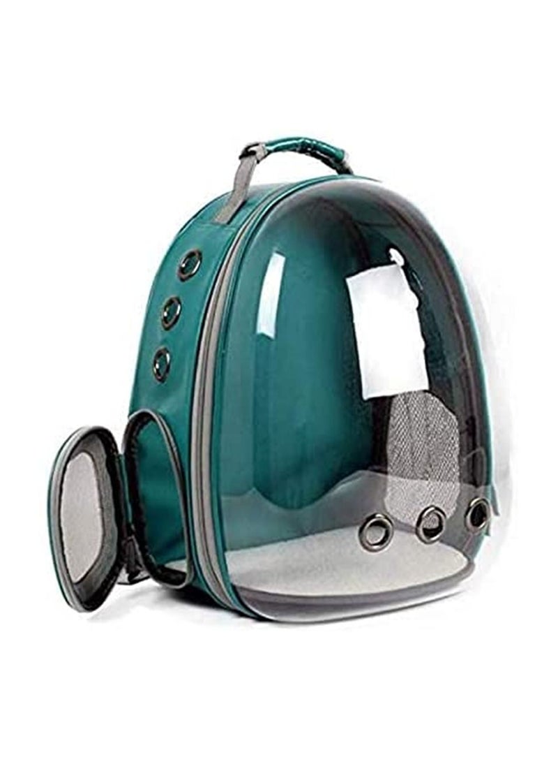 Generic Portable Pet Carrier Dog Outdoor Handbag Breathable Puppy Cat Trave Cat Double Shoulder Bag Breathable Transparent Portable Space Pet Backpack - Image 3
