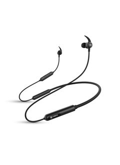 Toreto Alpha Pro (TOR 225) in Ear Bluetooth Neckband with Massive 90 Hours of Playtime Gaming Ultra-Low Latency Mode Type C Fast Charge Fall-Proof Design Dynamic Drivers (Midnight Black)  - Image 1