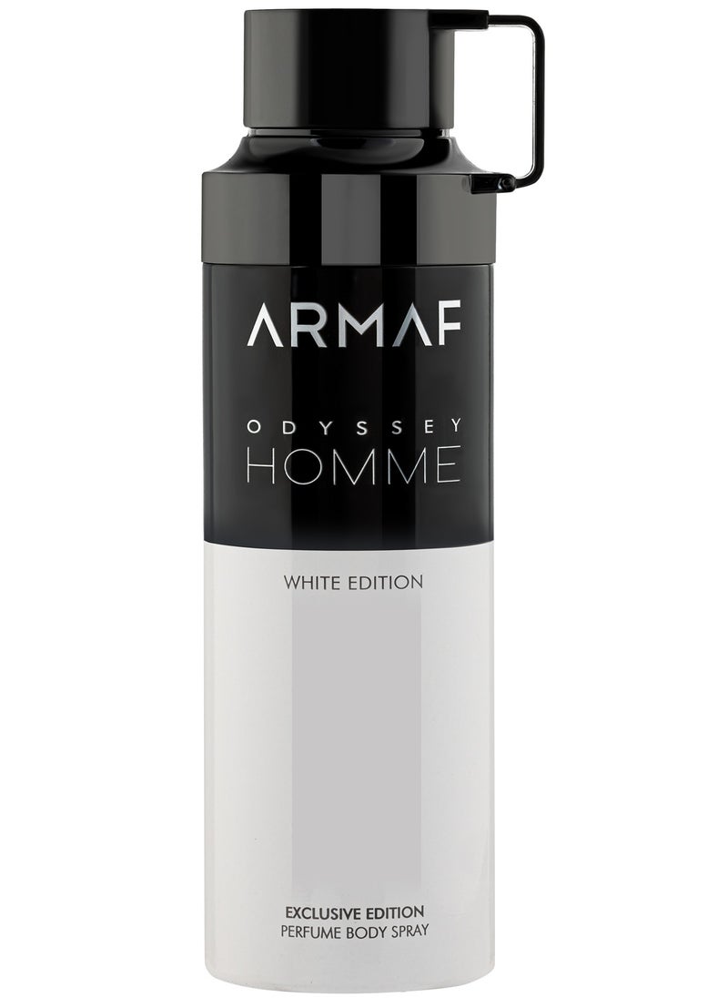 Armaf Armaf Odyssey Homme White Edition Exclusive Perfume Body Spray For Men 200ml, Deodorant Spray 