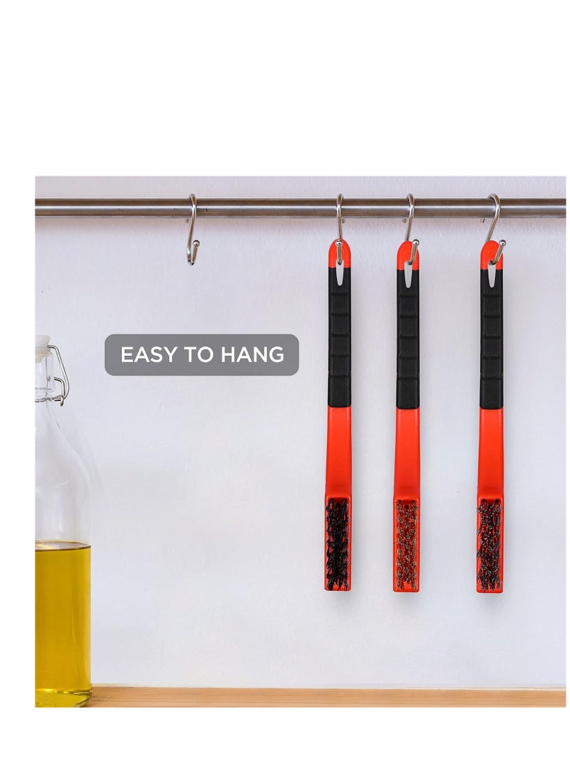 3-in-1 wire brush set for powerful and thorough cleaning, ideal for removing dirt and rust from various surfaces. - Image 2