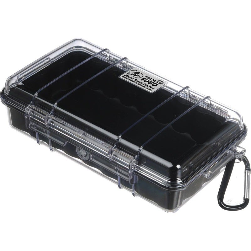 Pelican 1060 Micro Case for iPhone GoPro Camera and More BlackClear