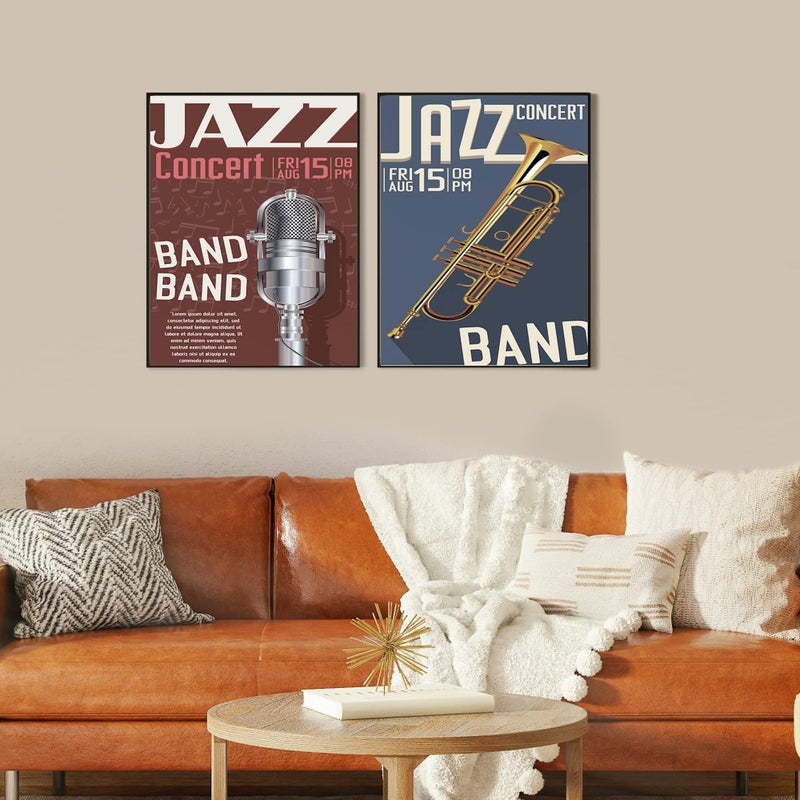 upsimples 18x24 Picture Frame Black 3 Pack, Scratch-Proof Poster Frames 18 x 24 for Photo Gallery - Slide-In Strips, Horizontal or Vertical Wall Mounting - Image 2