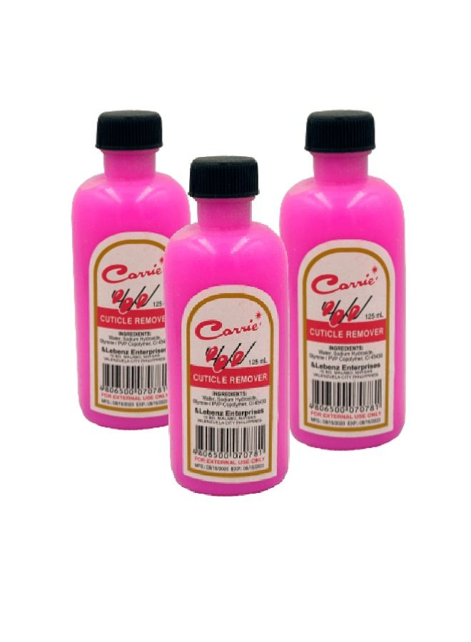 Cuticle Remover  125 ml Pack of 3