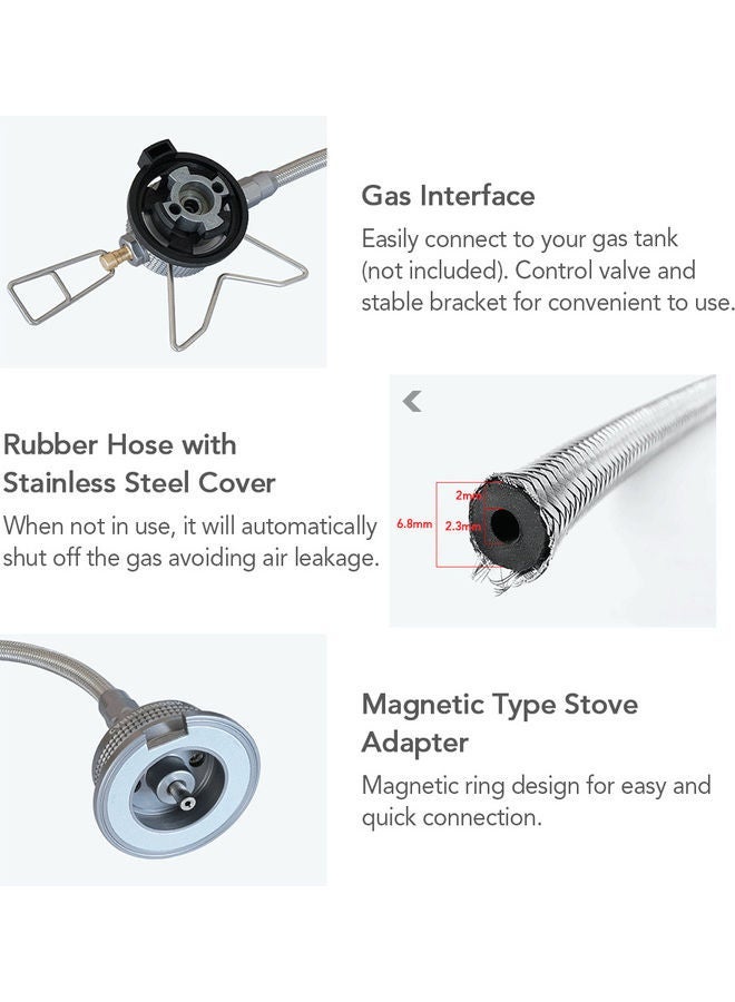 NIBEMINENT Magnetic Adapter Hose 25x4x17.5cm - Image 5