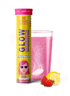 CHICNUTRIX Glow Strawberrry And Lemon 20 Tablets  - Image 1