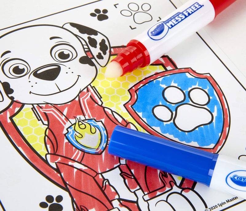 Crayola Color Wonder Paw Patrol Coloring Pages, Mess Free Coloring, Gift for Kids, Age 3, 4, 5, 6, Multi (75-7134) - Image 2