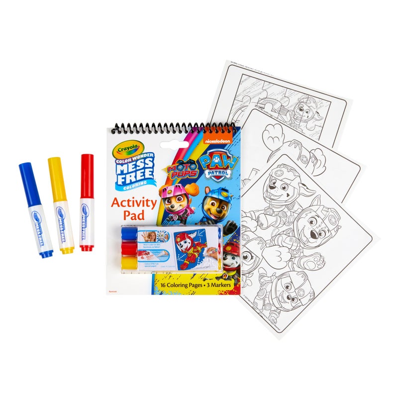 Crayola Color Wonder Paw Patrol Coloring Pages, Mess Free Coloring, Gift for Kids, Age 3, 4, 5, 6, Multi (75-7134) - Image 3