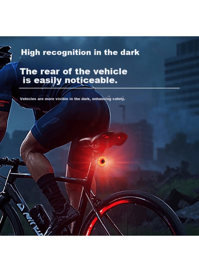 Supfire Bicycle Tail Light Rear Safety Warning Flashing Waterproof Mountain Road Bike Light Cycling Equipment - Image 1