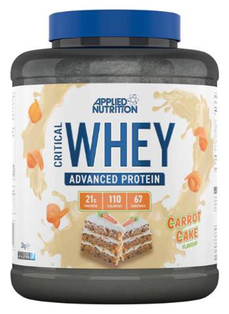 Applied Nutrition - Critical Whey Protein Carrot Cake 67 Servings 2Kg - Image 1