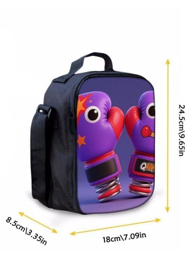 Unlock the new fashion of childish fun! Three-piece set of bags, cartoon elements for children and teenagers (students, children, friends' outings, mountain climbing, schooling, etc. can be used) - 23