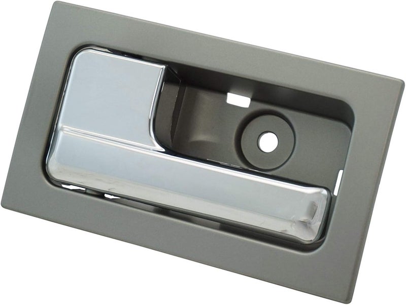 TRQ Driver Side Interior Door Handle Chrome & Platinum Compatible with 2009-2014 Ford F-150 FO1352152 - Image 4