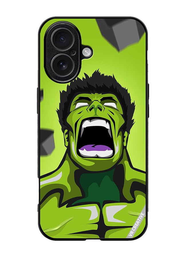 VR CREATIVE Protective Case Cover For Apple iPhone 17 Green Hulk Design Multicolour