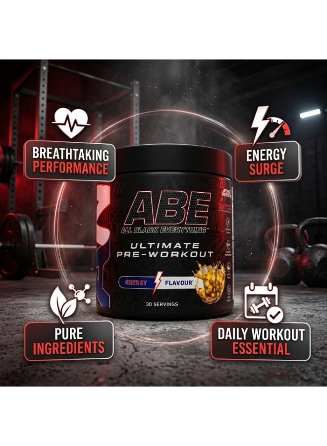 Applied Nutrition ABE Pre Workout Energy Flavour 375 G, Creatine, Citrulline, B Vitamins, Energy & Focus Formula, 30 Servings, Pre Training Sports Nutrition Supplement - Image 5