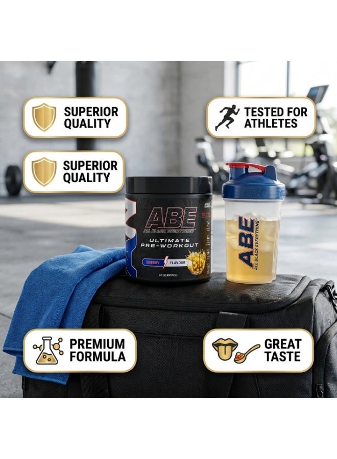 Applied Nutrition ABE Pre Workout Energy Flavour 375 G, Creatine, Citrulline, B Vitamins, Energy & Focus Formula, 30 Servings, Pre Training Sports Nutrition Supplement - Image 4