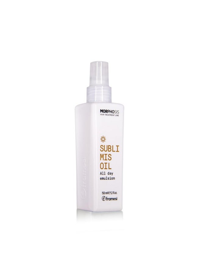 framesi - Morphosis Sublimis Oil All Day Hair Emulsion 5.1 Fl Oz Leave In Conditioner - Image 1