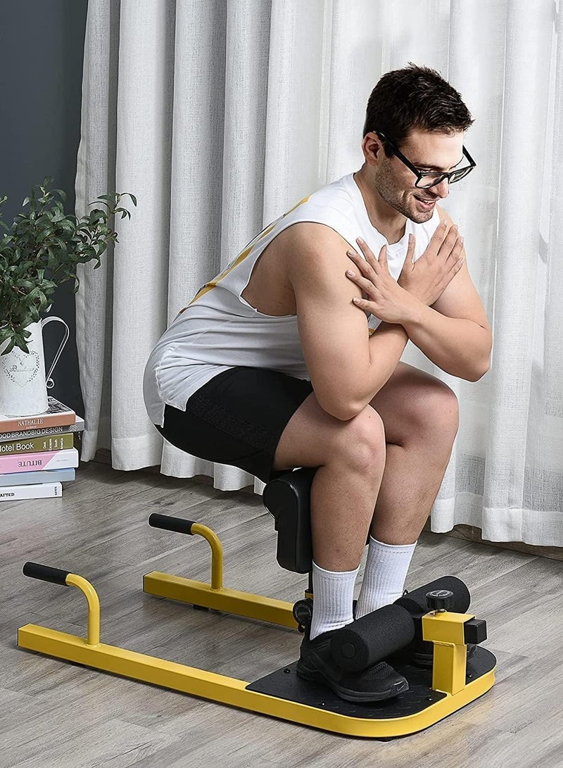 آلتيماكس آلة القرفصاء، مقعد القرفصاء المحمول متعدد الوظائف من أجل تمارين الضغط، وتمارين البطن، وصالة الألعاب الرياضية المنزلية، ومدرب لتمرين الجسم بالكامل - Image 3