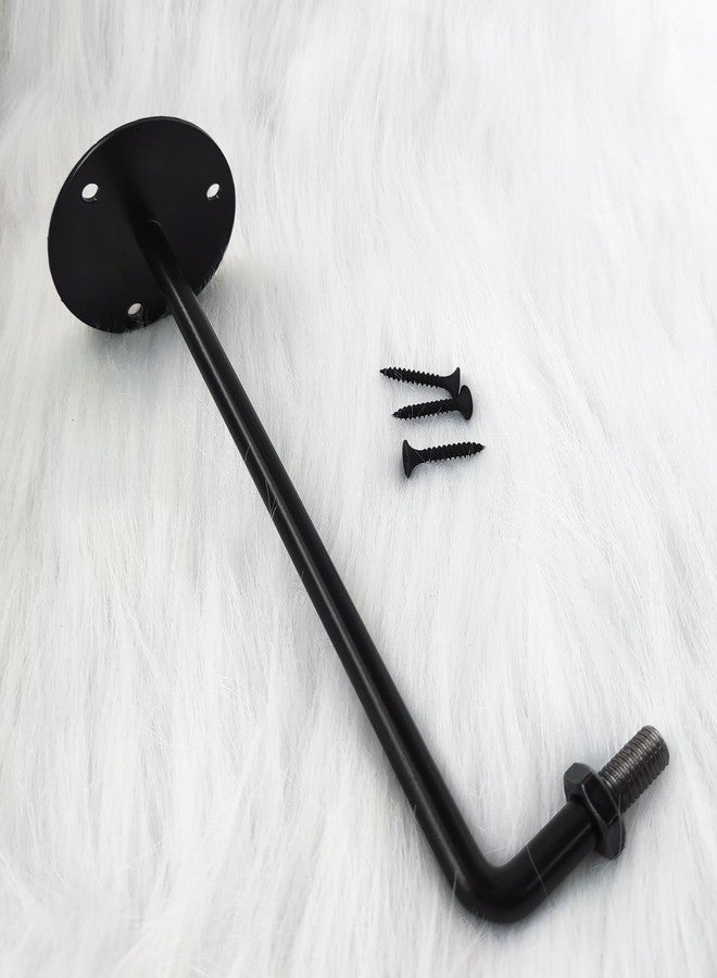 CHADWICK Wall Mount Stand Only Compatible with CHADWICK Mannequin Head, Not Universal, Wig Head Holder, Black Metal Rack, Wall Mounted Bracket, Hanging Wig Stand Accessories - Image 2
