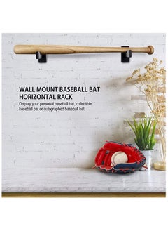 Baseball Bat Display Stand 2PCS Baseball Bat Display Case Sturdy Baseball Bat Stand Baseball Bat Display Holder Baseball Bat Horizontal Rack Baseball Bat Bracket Holder (Solid Wood Wood Grain) - pzsku/Z3E10ECD372357B9307C1Z/45/_/1696756851/248e3b7b-bb41-4252-9d8f-7faa6f842ed0