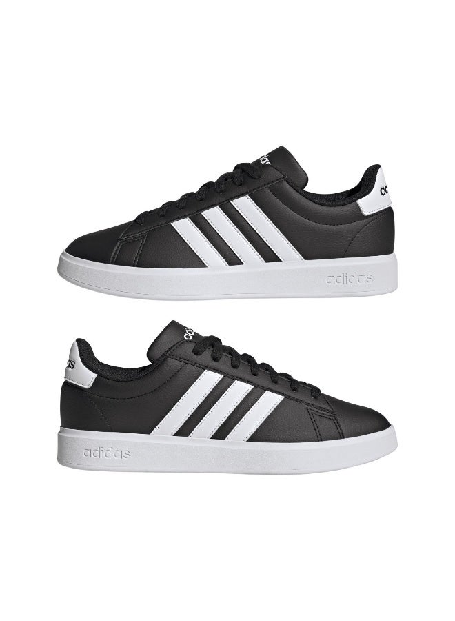 Adidas Grand Court 2.0 Black Sportswear Shoes For Men 6.5 - Image 1