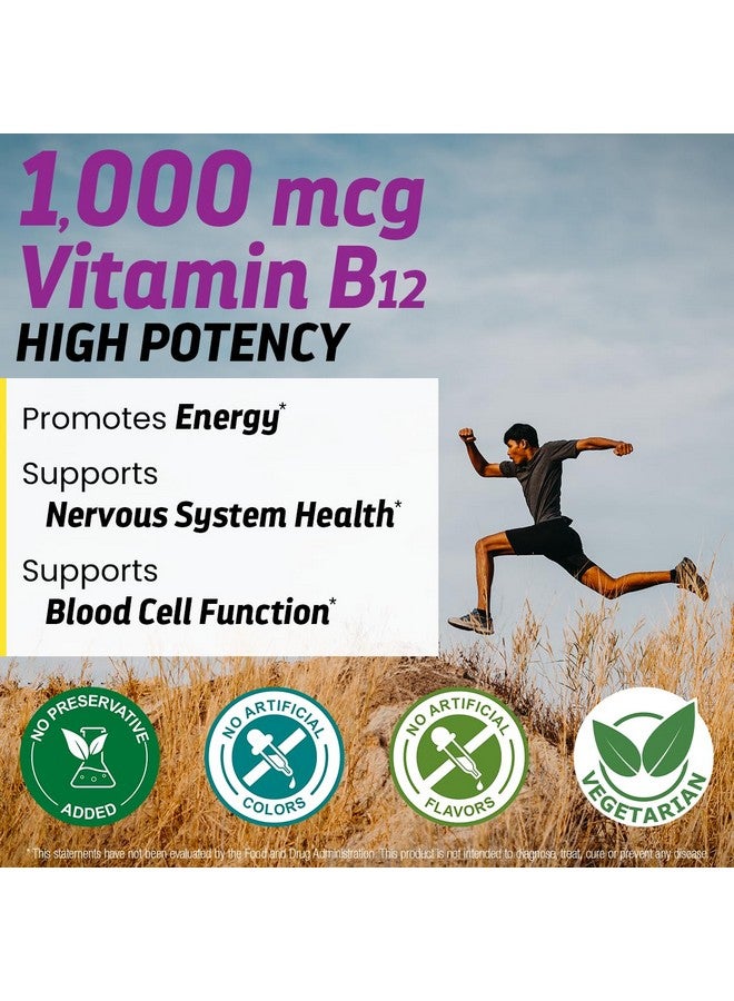 Dr’s Hope Vitamin B12 1000 Mcg, B12 Vitamins 1000 Mcg Help to Increase Metabolism, Energy Production and Nervous System Support, 120 Chewable Tablets - 1 Tablet Per Serving, Non-GMO & Gluten Free - Image 5