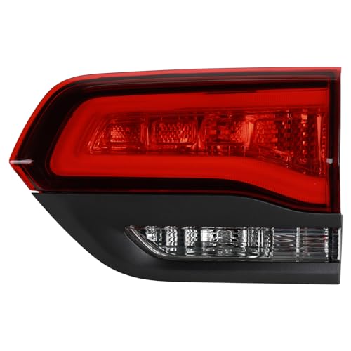 TRQ Passenger Side Inner Tail Light Assembly Drivers Side Compatible with 2018-2022 Jeep Grand Cherokee 2022 Grand Cherokee WK CH2803120 - Image 1
