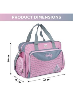 NFI essentials Baby Diaper Nappy Changing Baby Diaper Mother Bag Baby Bag Mummy Bag Handbag Mama'S Bag  - Image 4