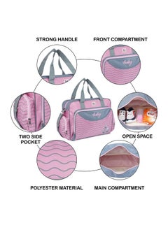 NFI essentials Baby Diaper Nappy Changing Baby Diaper Mother Bag Baby Bag Mummy Bag Handbag Mama'S Bag  - Image 3