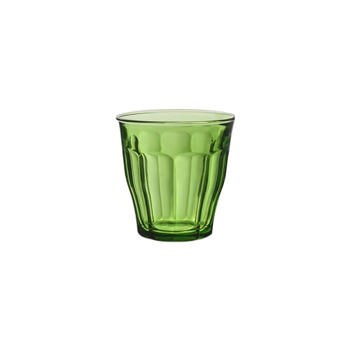 Duralex® Picardie Green Glass Tumbler 250ml Set of 4 Glasses - Image 1