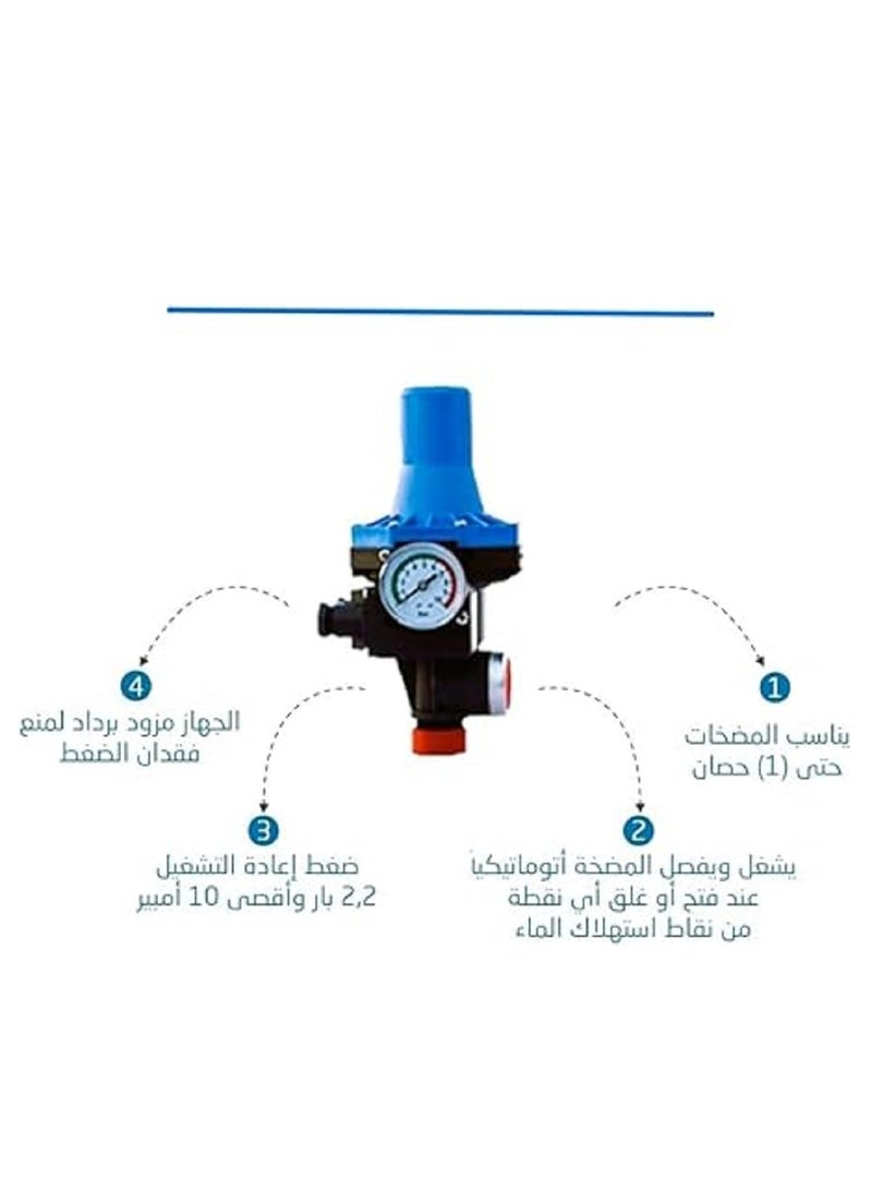 Automatic water pressure regulator from Italian Dynamo — intelligent control, superior protection, and reliable pump performance - Image 4