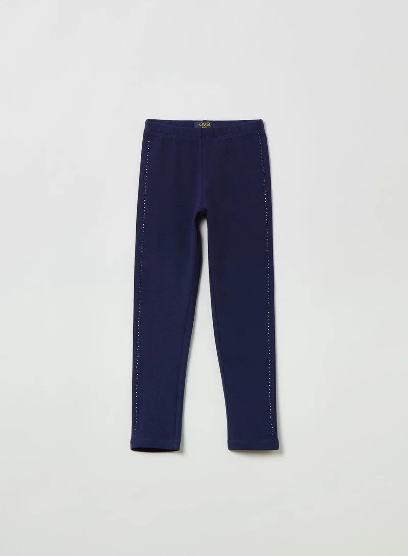 او في اس OVS Girls Leggings - Blue