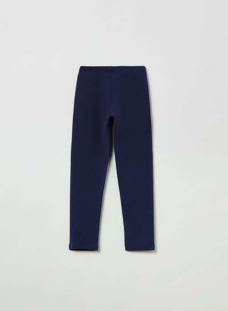 او في اس OVS Girls Leggings - Blue