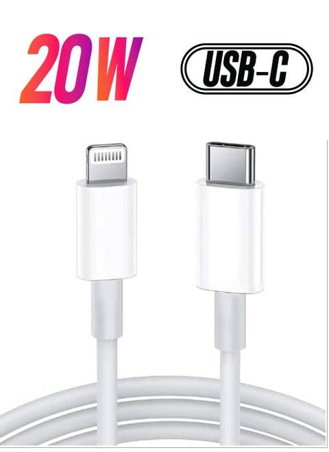 USB C to 8pin Cable Compatible with iPhone 13 Pro Max/12/11 Pro/X/XS/XR/8 Plus/AirPods Pro, Supports Power Delivery, 2M,